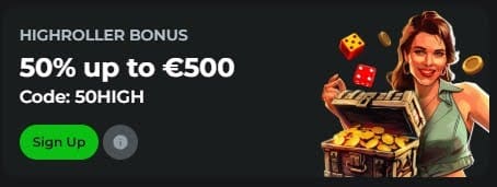 Jackpot Raider Casino bonus Highroller