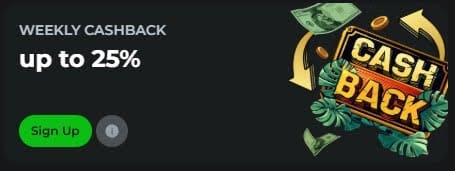 Jackpot Raider Casino cashback