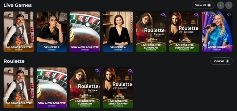 Jackpot Raider Casino jeux live